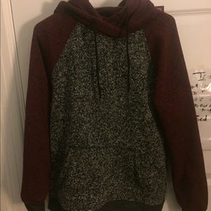 Red and Grey Sweatshirt
